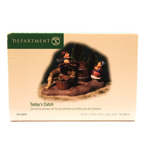 Dept 56 New England Village - Today's Catch - Picture 1 of 5